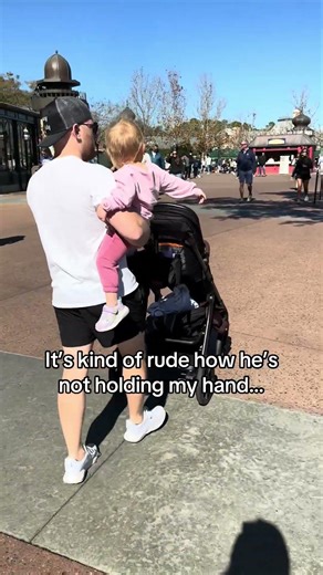 He said I couldn’t get a Mickey pretzel either