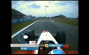 F1 2002年 丰田车队 排位赛车载集锦