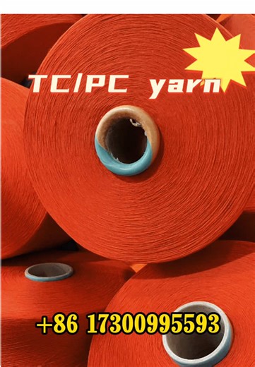 Yarn factory : cotton polyester yarn/ 100% polyester yarn Recycled OE yarn. Ne1s-Ne32s. Over 200 colors. WhatsApp: 86 17300995593 Email: su@cnjxtextile.com #yarn #denim #socks #mops #fabric #factory #polyester #canvas #ropes #knitting #weaving #cotton #polyester