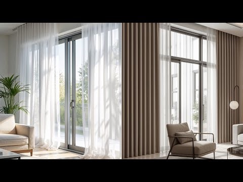 70 Modern Living Room Curtains design ideas 2026 | Smart Curtains & Elegant Sheer Designs
