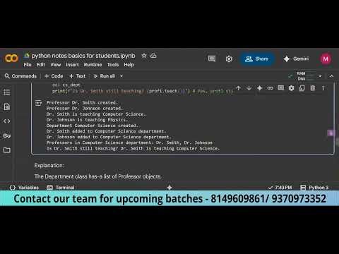 Advanced Python – OOPs (Part 2) | Object-Oriented Programming with Python