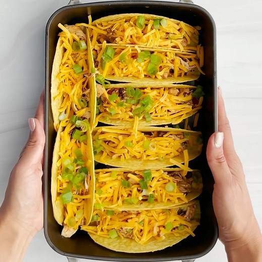 Baked Chicken Tacos - Calling all Taco Lovers for Taco Tuesday | Food Dolls