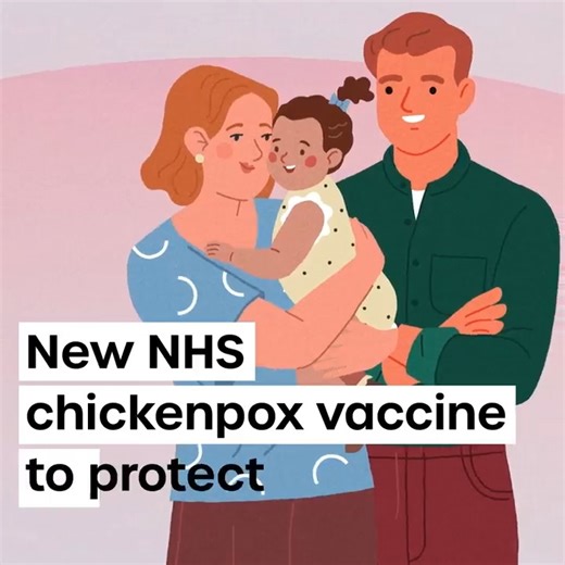 We’re rolling out a free NHS chickenpox vaccine as part of the routine childhood immunisation programme. 📲 Tap the link below to share our video with friends or family who have young children. You’ll get a message you can send them with a link to watch the video, even if they’re not on Facebook. https://api.whatsapp.com/send?text=Thought%20I%E2%80%99d%20share%20this%20in%20case%20it%E2%80%99s%20useful.%0A%0AThe%20NHS%20is%20now%20offering%20a%20free%20chickenpox%20vaccine%20for%20children%20as%