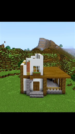 minecraft rustic medieval house #minecraft #minecraftbuilding