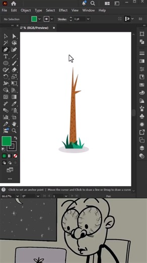 5-year-old vs Pro vs Ai artist: Tree