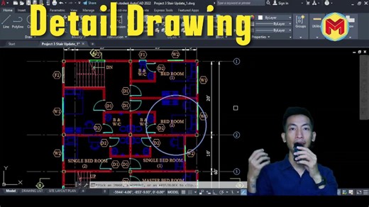 👨‍🏫Detail Drawing တွေ ထုတ်တဲ့အခါ ဒီနည်းလမ်းလေး သုံးကြည့်ရအောင်... #MAUC #Myanmar #AutoCAD #fypage