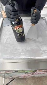 Ice Cream Rolls | Baileys Liqueur – Creamy, Boozy & Indulgent #food #icecream #cake #asmr #india