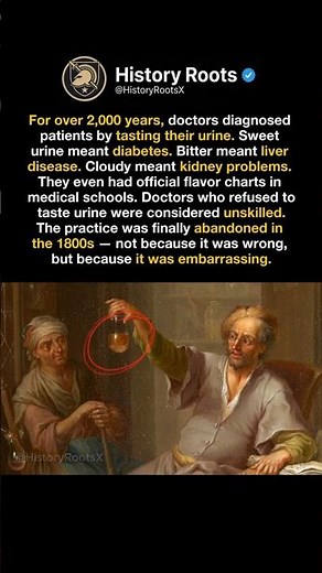 For 2000 Years, Doctors Diagnosed Disease by Tasting Urine
