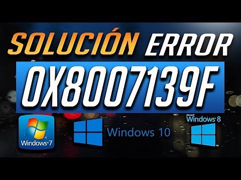 Solución Error 0x8007139f en Windows 10/8/7 - Tutorial [2025]