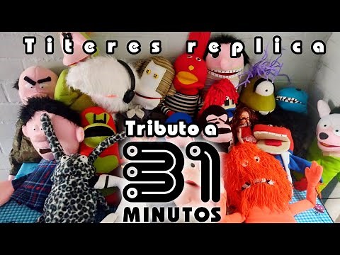 Titeres replica del TRIBUTO A 31 MINUTOS (Títeres artesanales) DjMatito3