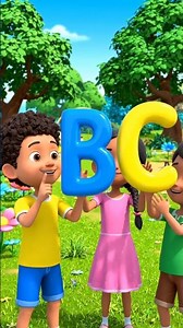 Learn ABCDEF | 3D Alphabet Song & Animation for Kids | Full HD (60 Seconds)