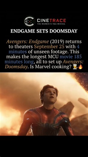 Marvel Just Added 4 Minutes to Endgame re-release… 😳