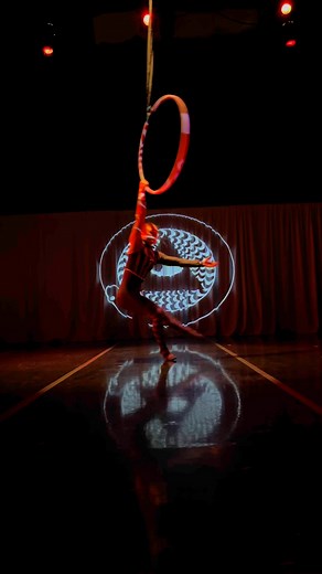 Tech rehearsal for Circus Something’s The Longest Night | Achillea Grim