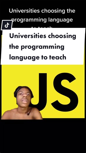 🤓 Universities choosing the programming language to teach #programminghumor #programmingjokes #programmingmemes #techtok ##software #programming #softwaredeveloper #tech #softwareengineer #javascript #python #java