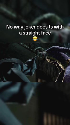 Nah joker ain’t human bro 🤣😂#batman #arkhamknight #batmanarkhamcity #batmanarkhamasylum #joker