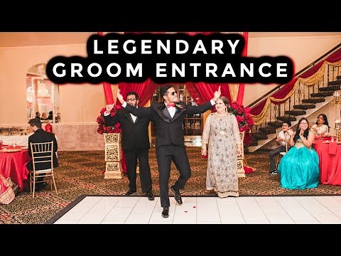 Legendary Groom Entrance | Indian & Pakistani Wedding | Mera Wala Dance