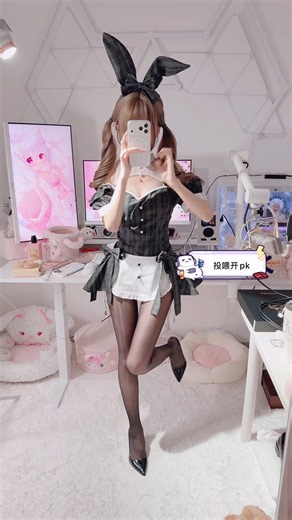 【舔耳喵】2026-06-26 22-53 兔女郎女仆装