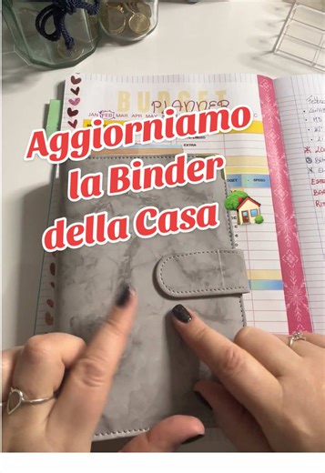 Aggiorniamo la Binder della casa 🏡 sistemiamo le banconote nelle bustine e aggiorniamo i vari budget sheet #LaBudgettista #FinanzePersonali #LibroDelRisparmio #cashstuffing #risparmioquotidiano