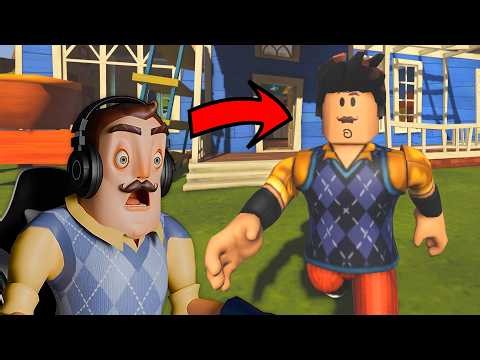 Neighbor Plays - Hello Neighbor Roblox Full Game