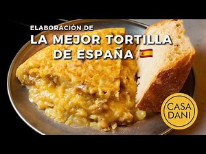 ASMR Tortilla de Patatas 🥔🔥 | Así se hace la Mejor Tortilla de España en CASA DANI