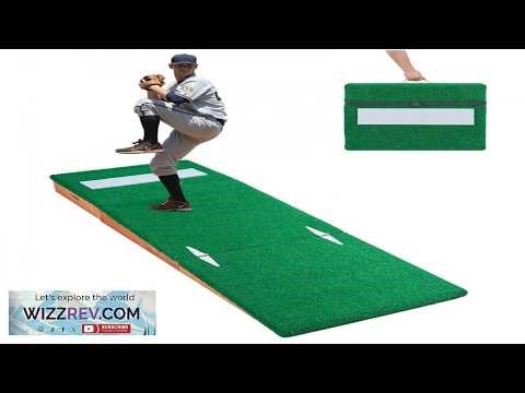 VEVOR Portable Baseball Pitching Mound 85" L 550 lbs Load