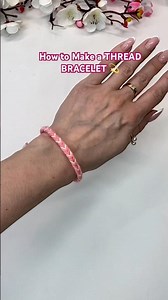 How to Make a THREAD BRACELET | EasyDIY Friendship Bracelet for Beginners #DIY #Bracelet #Tutorial