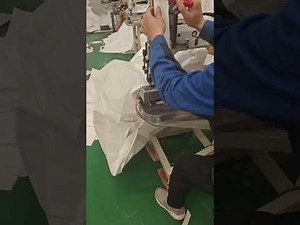 long arm big bag sewing machine for sewing the whole lifting loop one time from the bottom to top