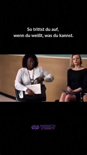 Wahre Stärke steht für sich selbst. Ganz ohne Beweise.