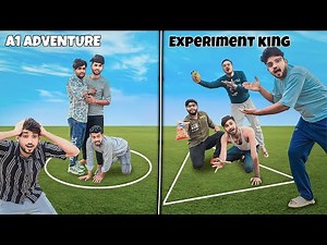 Experiment King Vs A1 Adventure - 😳 Last To Leave And Win 120000 Rupees - अब आएगा असली मजा