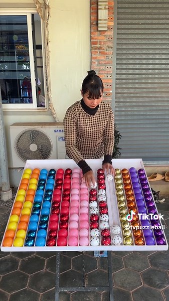 Ultimate Color Balls Puzzle Challenge Yourself.#gameplay #puzzle #foryourpage #ballcolors