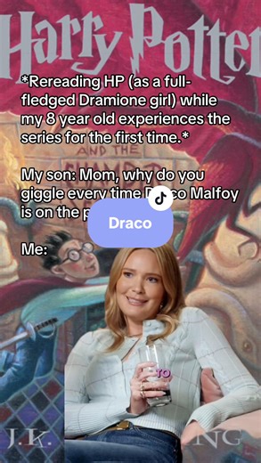 Mommy’s boyfriend is stealing the show #harrypotter #dracomalfoy #hermionegranger #dramione #dramionefanfiction @bookedwithdom📚🇵🇱 @AmysArchives | ACOCAC 📚🎙️✨