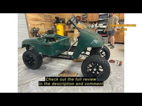 Review JY PERFORMANCE 6 Inch Drop Axle Lift Kits Compatible with 2001.5-2020 EZGO Golf Cart Electric