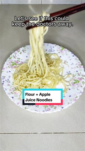 Apple Juice Noodles Experiment: A Creative Twist on Homemade Noodles