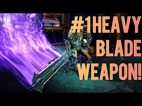 Warframe- Gram Prime Build 2023 [3 forma] #1 Heavy Blade Weapon