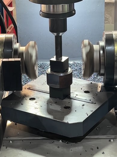 Machining Hexagons with Double-Head Milling Machine