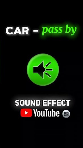 No Copyright | Car Passby Sound Effect