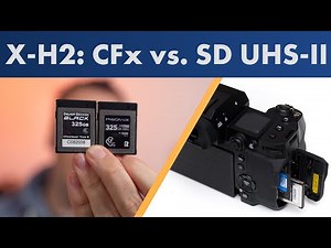 SD or CFexpress: Which memory card for the Fuji X-H2(S)? Real-world Burst Test