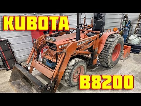 Starting to Fix a Broken Kubota B8200