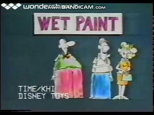Rocket Classic Sesame Street Sign Man: Wet Paint (1978)