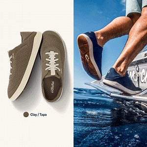 Meet the modern man's boat shoe, made with breathable mesh and extra grip for wet surfaces. | OluKai