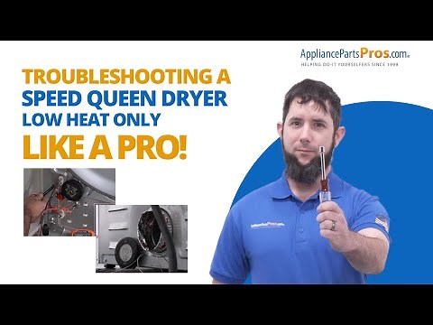 How To Troubleshoot a Speed Queen Dryer That Only Makes Low Heat