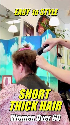 Short Haircut for Thick Hair | From Heavy to Effortlessly Stylish