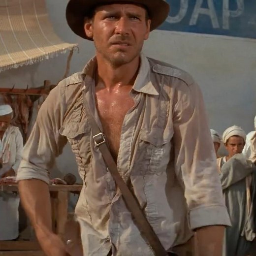 "Sword vs Gun"- Indiana Jones #indianajones