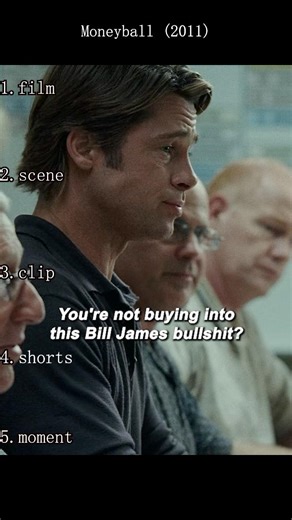 🎬 Title: Moneyball (2011) | Billy Announces a Radical New Direction