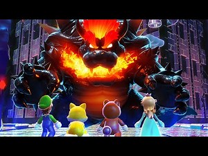 Super Mario 3D World + Bowser's Fury - Final Boss Fights 4K60FPS