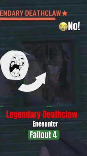 Unexpected Legendary Deathclaw Encounter | Fallout 4 |