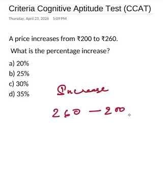 Learn Criteria CCAT Questions with Alternative Solution Methods #CognitiveAptitude