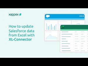 How To Mass Update Salesforce Data from Excel with XL-Connector