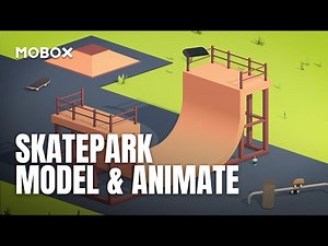 Skatepark Modeling & Animation - Cinema 4D Tutorial