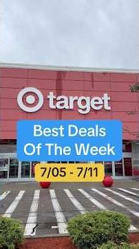 Target Deals Valid 7/05-7/11 #target #targetcouponing #couponcommunity #targetdeals #couponing